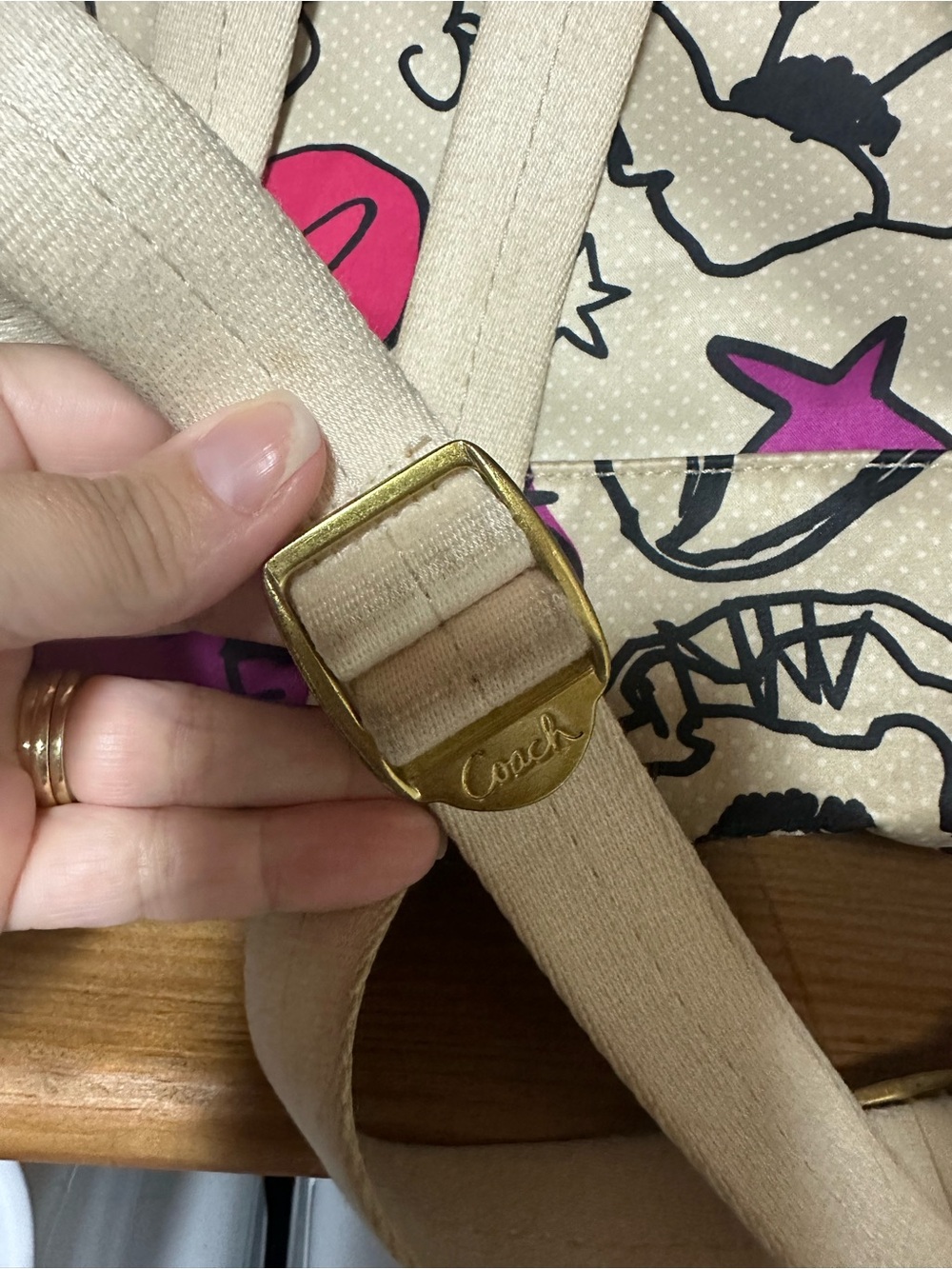 Coach Poppy Kyra Backpack - Picture 8 of 10